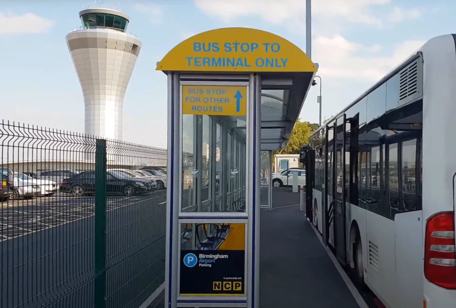 Bus 1 Birmingham Airport